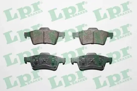 - Гальмівні колодки до дисків (R, S) LPR 05P907