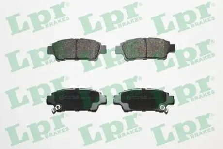 Комплект тормозных колодок, дисковый тормоз LPR 05P996