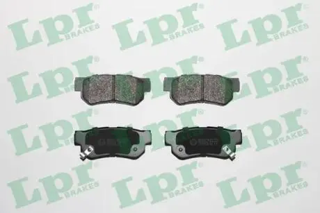 Комплект тормозных колодок, дисковый тормоз LPR 05P847