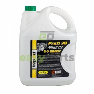 Антифриз Profi 30 Green (зелений) 10кг х2 VIPOIL 701394