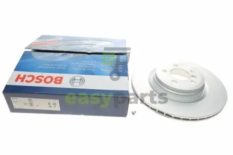 Диск гальмівний (задній) BMW 5 (F07/F11)/7 (F01/F02/F03/F04) 08-17 (370x24) (з покрит.) (вентил.) BOSCH 0986479730