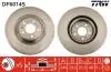 Диск гальмівний AUDI A4/A5/Q5 "F "D=345mm "08>> TRW DF6014S (фото 1)