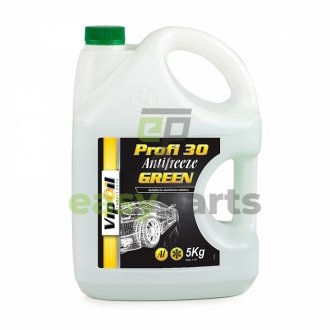 Антифриз Profi 30 Green (зелений) 5кг х4 VIPOIL 701393