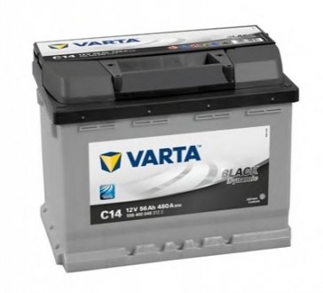 Стартерная аккумуляторная батарея VARTA 5564000483122 (фото 1)