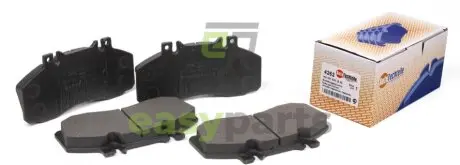 Колодки тормозные (передние) MB 609-814 / Vario AUTOTECHTEILE 100 4262