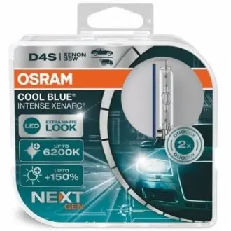 Автолампа D4S 42V 35W P32d-5 4150K 2шт XENARC COOL BLUE INTENSE (Next Gen) +150% OSRAM 66440CBNHCB