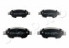 Колодки тормозные дисковые Toyota Aygo 1.4 (05-10),Citroen C1 1.0 (05-),Citroen JAPKO 50217 (фото 1)