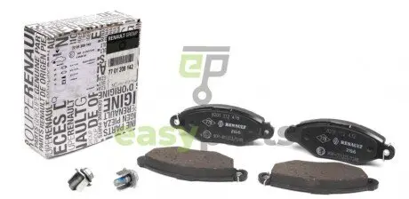 Комплект тормозных колодок, дисковый тормоз RENAULT / DACIA 7701208142