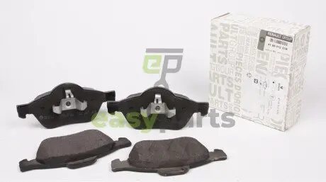 Тормозные колодки пер. Clio/Laguna/Megane/Scenic/Twingo (03-21) RENAULT / DACIA 410601237R