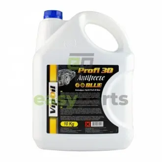Антифриз Profi 30 Blue (синий) 10кг х2 VIPOIL 701397