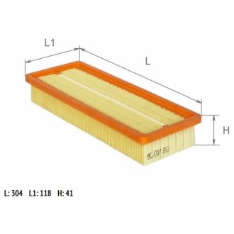 ALPHA FIAT фільтр повітряний Fiorino,Uno 1.7D ALPHA FILTER AF1717