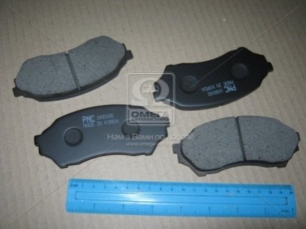 Комплект тормозных колодок, дисковый тормоз PARTS-MALL PKH-011 (фото 1)