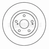 Тормозной диск BORG & BECK BBD4606
