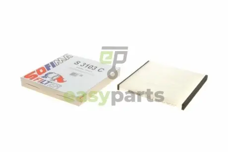 Фільтр салону Toyota Land Cruiser/Yaris 99-07/Camry 3.0V6 96-01/Lexus RX 04-08 SOFIMA S3103C