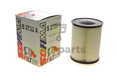 Фільтр повітряний Ford Connect 13-/C-MAX 10-/Focus 1.0-2.0 i/D 04-/Volvo C30/V50 1.6-2.0 06-12 SOFIMA S2722A