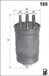 Фильтр топлива (аналогWF8455/KL781) MECAFILTER ELG5393 (фото 1)