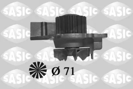Помпа воды Fiat Scudo 2.0HDI SASIC 2011C41