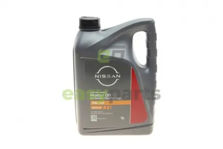 МАСЛО 5L 0W20 SN/GF-5 NISSAN KE90090143
