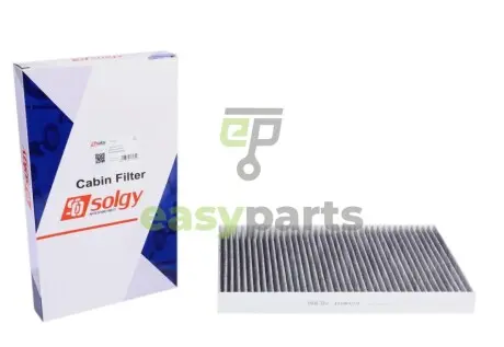 Фільтр салону MB Vito (W639) 03- (вугільний) Solgy 104023
