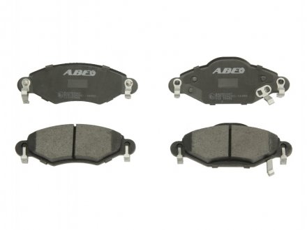 Комплект гальмівних колодок, дискове гальмо ABE C12103ABE (фото 1)