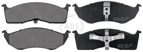 Гальмiвнi колодки дисковi A.B.S. 38642