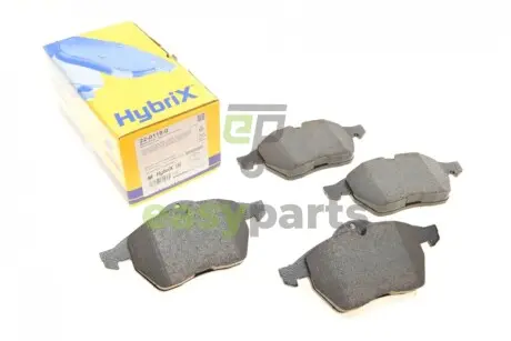 Колодки гальмівні (передні) Opel Astra G 99-02/Vectra B 95-03/Calibra A 91-97/Saab 9-3 98-09 Metelli 2201180