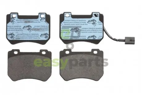 Комплект тормозных колодок, дисковый тормоз TRW GDB1904