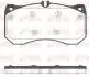 Комплект тормозных колодок, дисковый тормоз REMSA 149700 (фото 1)