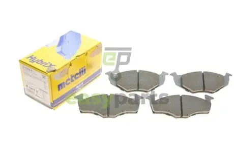 Колодки гальмівні (передні) Seat Cordoba/Ibiza 02-09/Skoda Fabia 99-08/VW Polo 94-12/Lupo 98-05/Fox Metelli 2202060