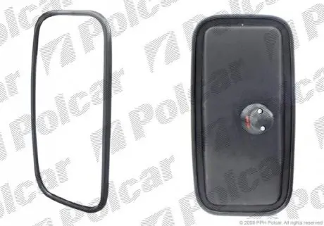 Зеркало внешнее универсальное левый=правый Polcar 99LU11-E