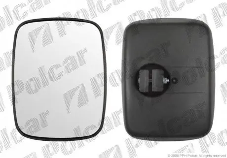 Зеркало внешнее универсальное левый=правый Polcar 99LU71-E