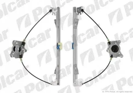 Склопідйомник електричний без електромотора Polcar 6015PSG4