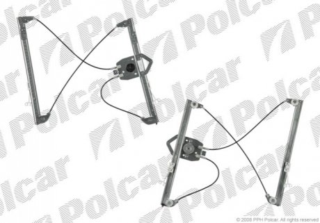 Склопідйомник електричний без електромотора Polcar 6037PSG1 (фото 1)
