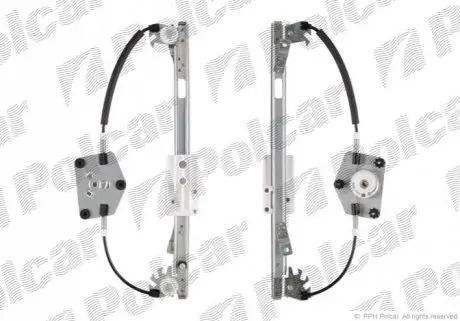 Стеклоподъемник электрический без электромотора Polcar 9513PSG4