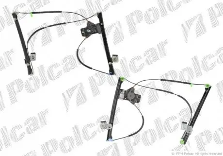 Стеклоподъемник электрический без электромотора Polcar 9524PSG5