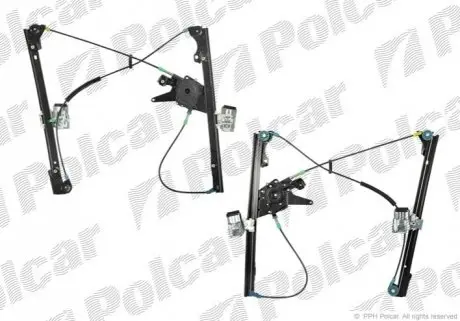 Склопідйомник електричний без електромотора Polcar 9538PSG1