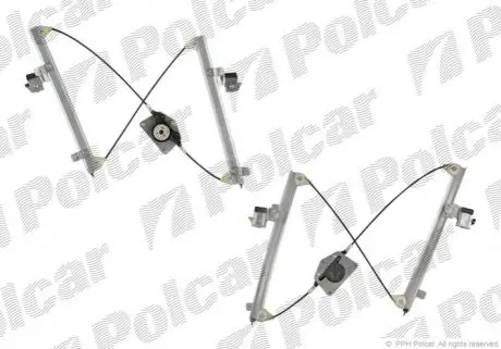 Стеклоподъемник электрический без электромотора Polcar 9555PSG2