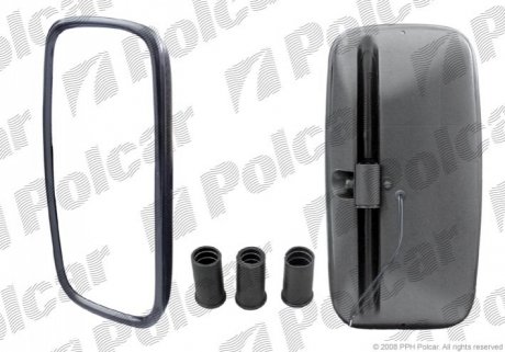 Дзеркало зовнішнє універсальне лівий=правий Polcar 99LU20-E