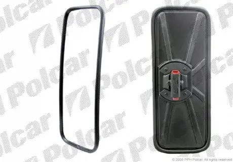 Зеркало внешнее универсальное левый=правый Polcar 99LU29-E