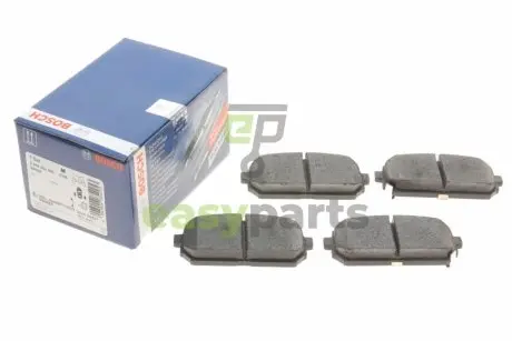 Колодки гальмівні (задні) Kia Carens III 06- BOSCH 0986494400
