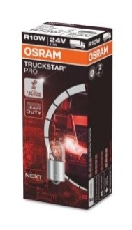 Лампа R10W 24V 10W BA15s UNV Truckstar PRO OSRAM 5637TSP