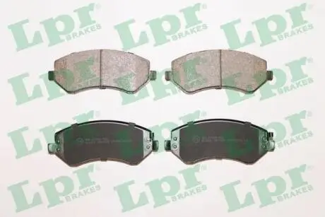 Комплект тормозных колодок, дисковый тормоз LPR 05P1005
