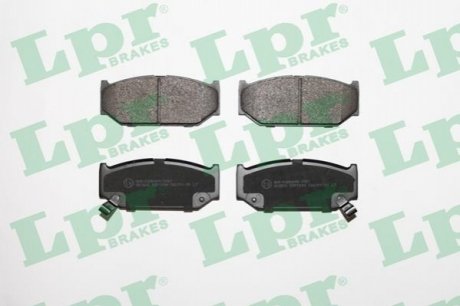 Комплект гальмівних колодок, дискове гальмо LPR 05P1594 (фото 1)