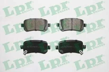 Комплект тормозных колодок, дисковый тормоз LPR 05P1550