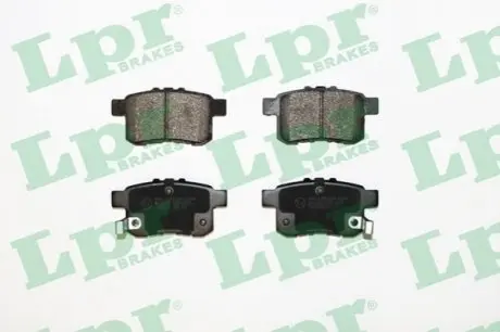 Комплект гальмівних колодок, дискове гальмо LPR 05P1569