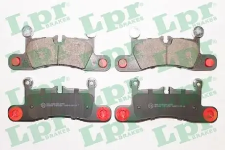 Комплект тормозных колодок, дисковый тормоз LPR 05P1755