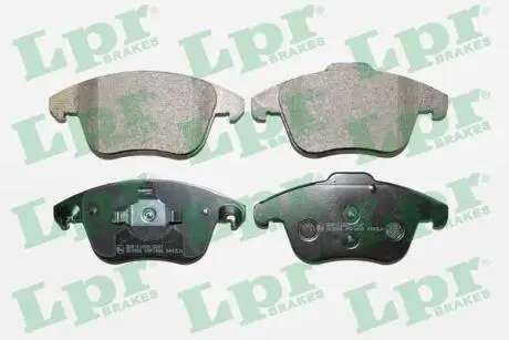 Комплект тормозных колодок, дисковый тормоз LPR 05P1480
