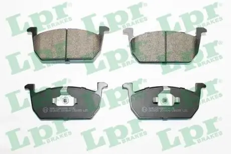 - Тормозные колодки к дискам LPR 05P2055