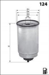 Топливный фильтр MECAFILTER ELG5223