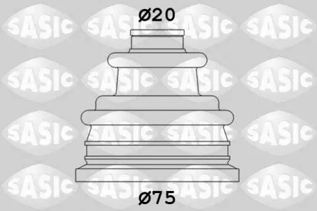 - Пильовик привідного вала SASIC 4003404